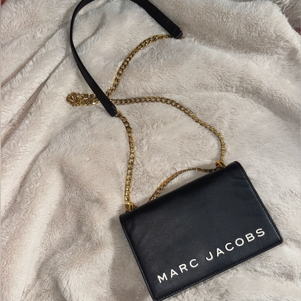 MARC JACOBS Double Take Crossbody Black Purse